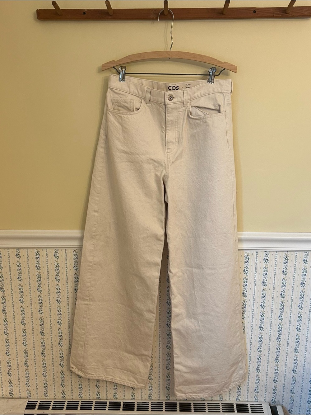 COS Low Rise Flared Jeans
